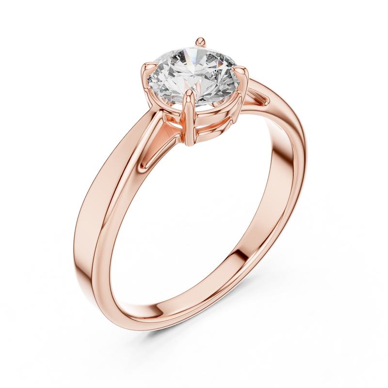 Ladies Ring LR-0003@7 - Rose Gold - Image