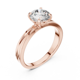 Ladies Ring LR-0004@7 - Rose Gold - Image