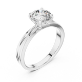 Ladies Ring LR-0004@7 - White Gold - Image