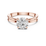 Ladies Ring LR-0004@7 - Rose Gold - Image