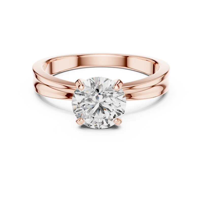 Ladies Ring LR-0004@7 - Rose Gold - Image