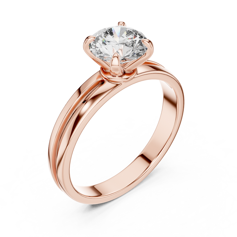 Ladies Ring LR-0005 - Rose Gold - Image