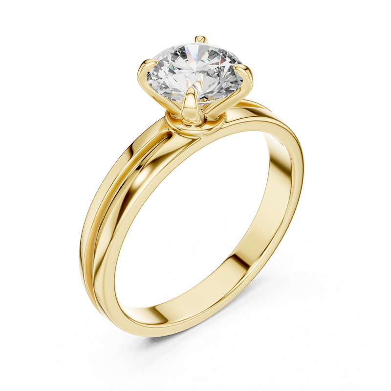Ladies Ring LR-0005 - Yellow Gold - Image