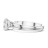 Ladies Ring LR-0005@7 - White Gold - Image