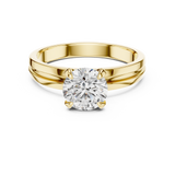 Ladies Ring LR-0005@7 - Yellow Gold - Image