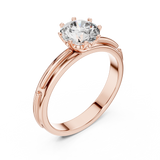 Ladies Ring LR-0006 - Rose Gold - Image