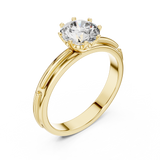Ladies Ring LR-0006 - Yellow Gold - Image