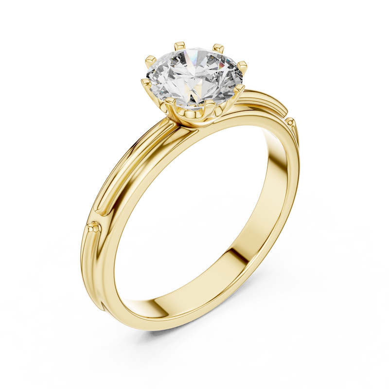 Ladies Ring LR-0006 - Yellow Gold - Image