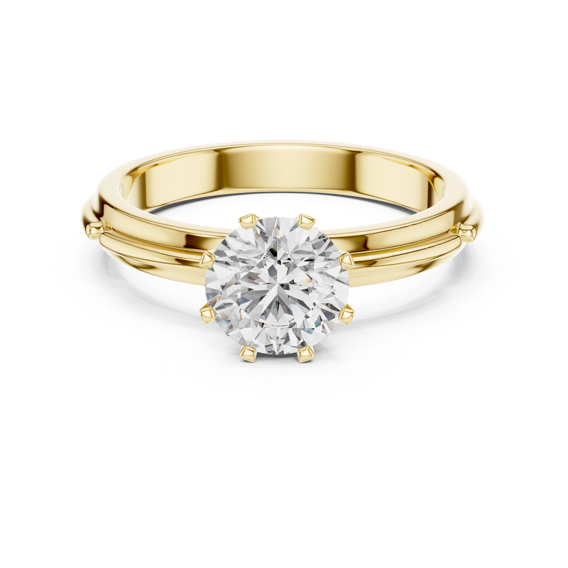 Ladies Ring LR-0006 - Yellow Gold - Image