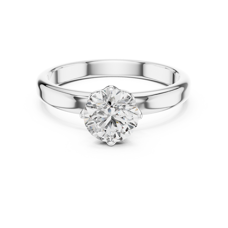 Ladies Ring LR-0007 - White Gold - Image