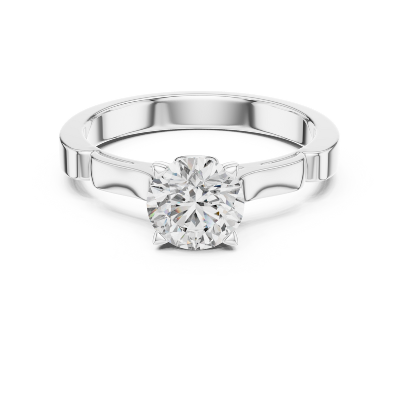 Ladies Ring LR-0008 - White Gold - Image