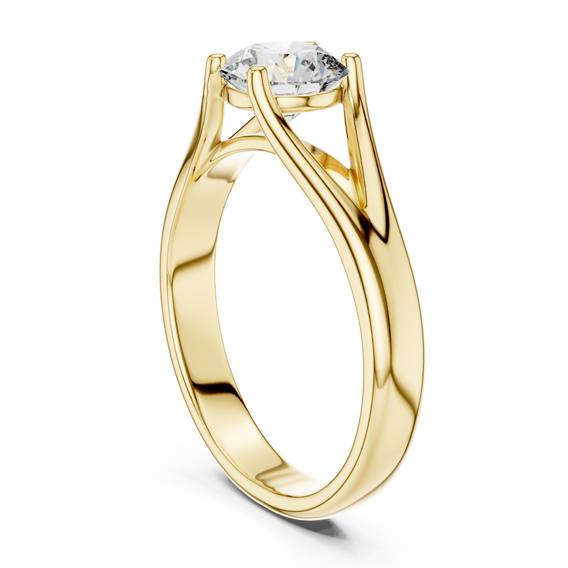 Ladies Ring LR-0009@7 - Yellow Gold - Image