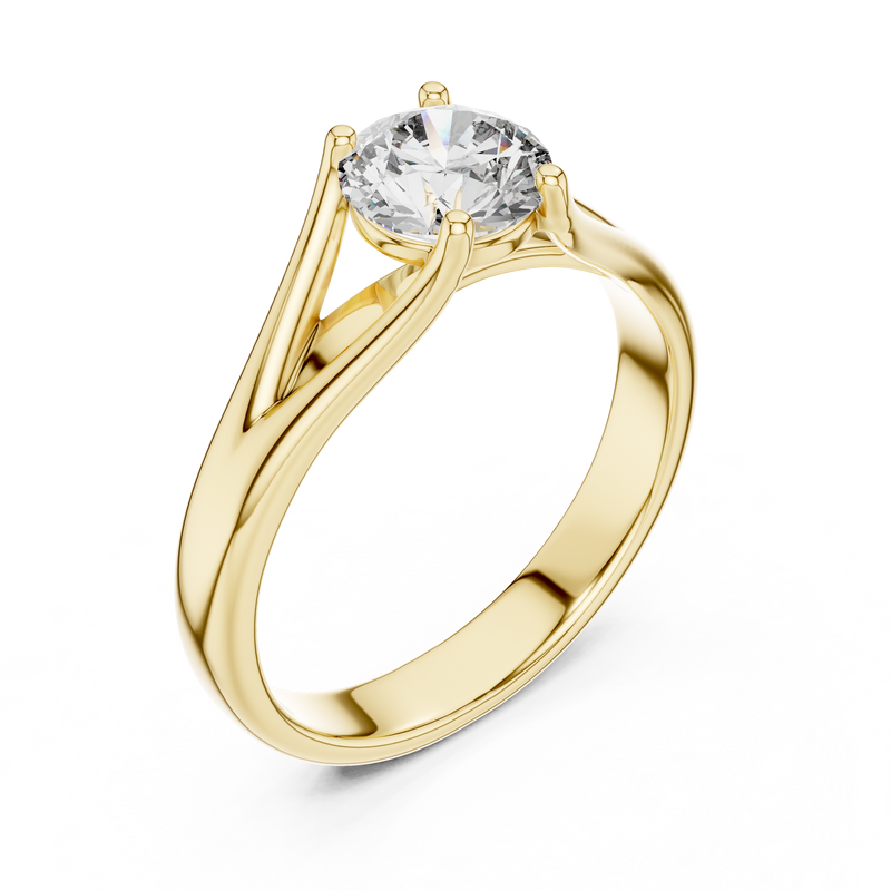 Ladies Ring LR-0009 - Yellow Gold - Image