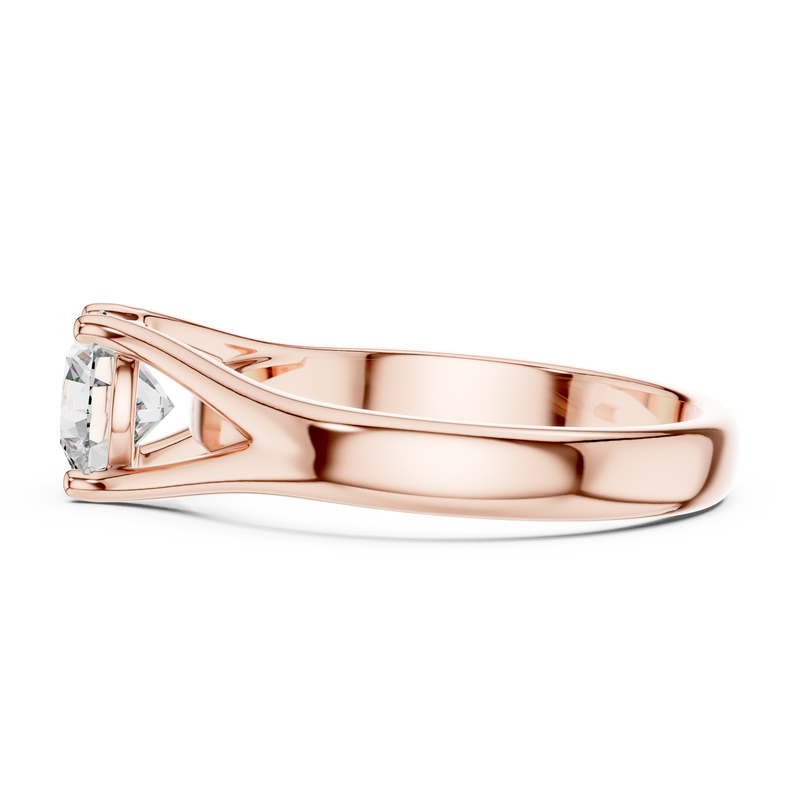 Ladies Ring LR-0009@7 - Rose Gold - Image