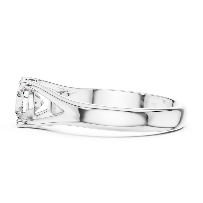 Ladies Ring LR-0009 - White Gold - Image