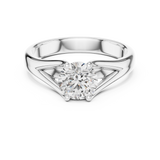 Ladies Ring LR-0009@7 - White Gold - Image