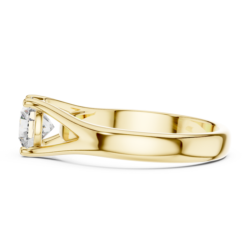 Ladies Ring LR-0009@7 - Yellow Gold - Image