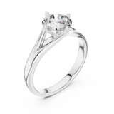 Ladies Ring LR-0012@7 - White Gold - Image