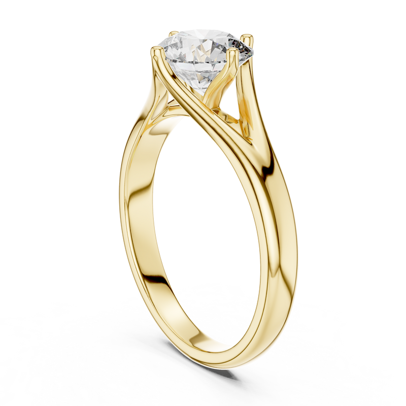 Ladies Ring LR-0012@7 - Yellow Gold - Image