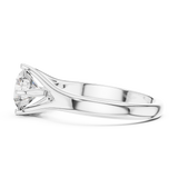 Ladies Ring LR-0012@7 - White Gold - Image
