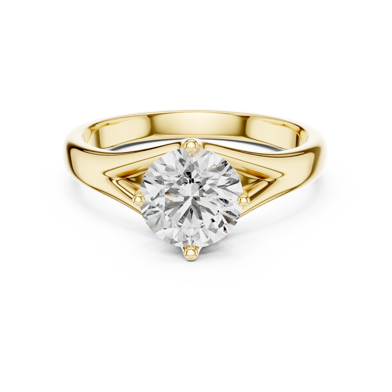 Ladies Ring LR-0012@7 - Yellow Gold - Image