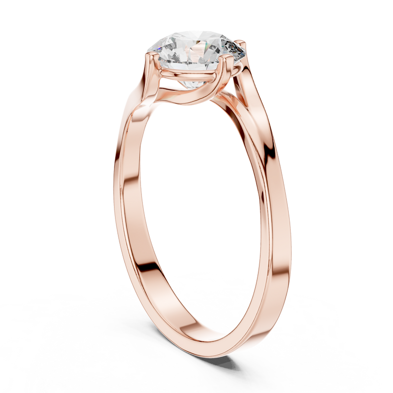 Ladies Ring LR-0013@7 - Rose Gold - Image