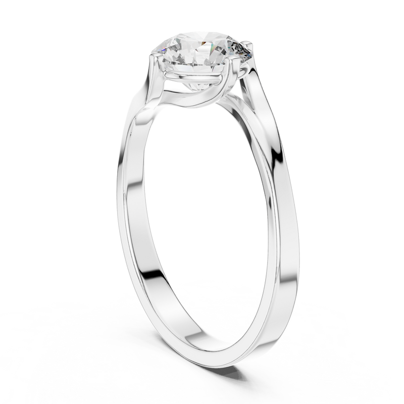 Ladies Ring LR-0013@7 - White Gold - Image