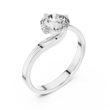 Ladies Ring LR-0013@7 - White Gold - Image