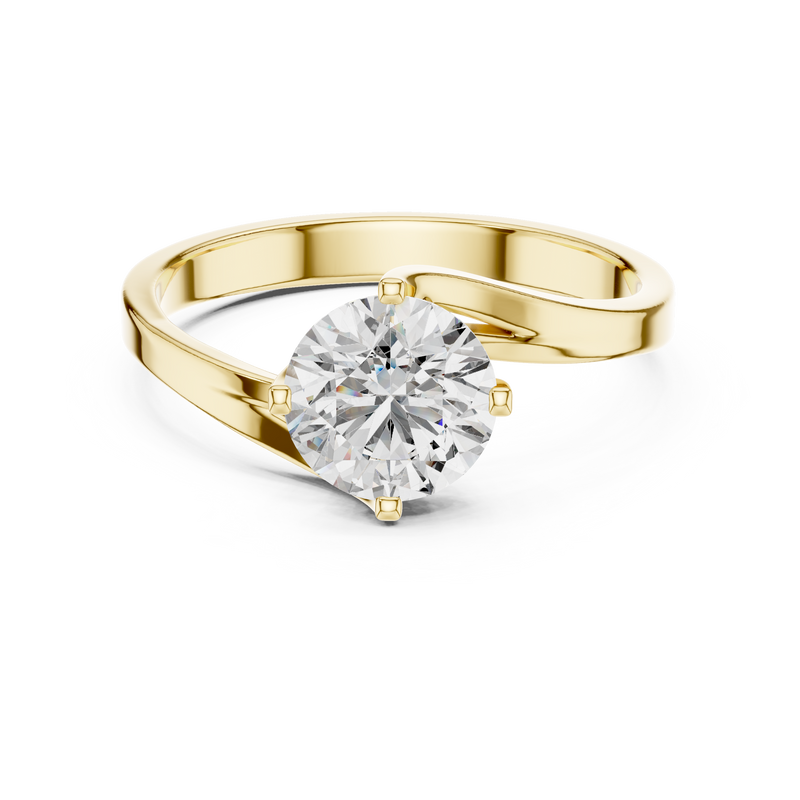 Ladies Ring LR-0013@7 - Yellow Gold - Image