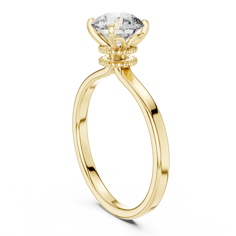 Ladies Ring LR-0015@7 - Yellow Gold - Image