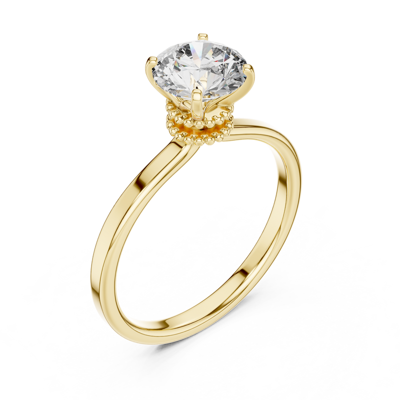 Ladies Ring LR-0015@7 - Yellow Gold - Image