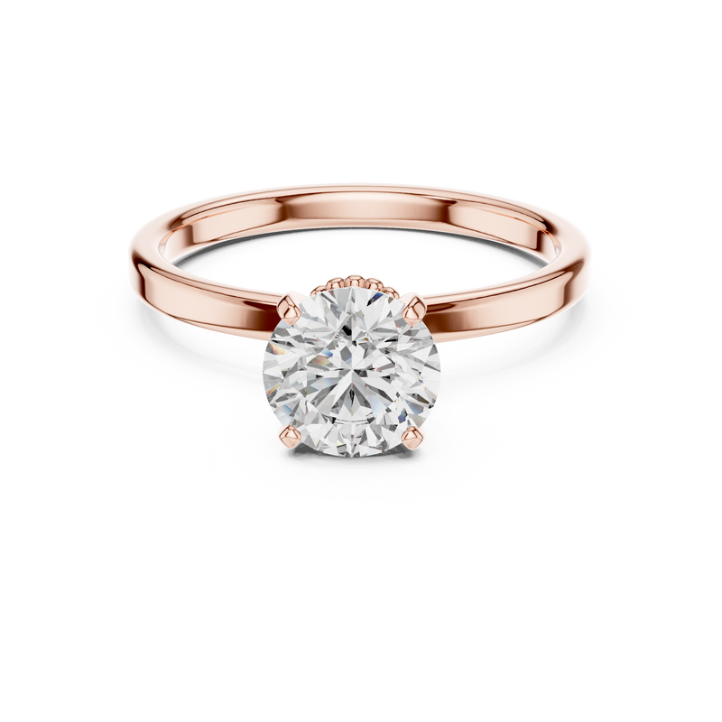 Ladies Ring LR-0015@7 - Rose Gold - Image