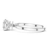 Ladies Ring LR-0015@7 - White Gold - Image