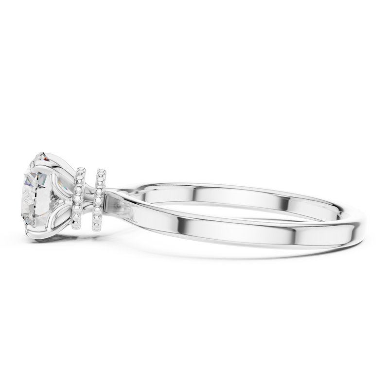 Ladies Ring LR-0015@7 - White Gold - Image