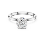 Ladies Ring LR-0015@7 - White Gold - Image