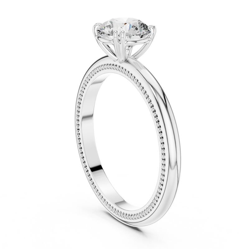 Ladies Ring LR-0016@7 - White Gold - Image