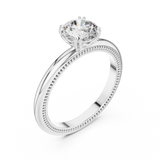 Ladies Ring LR-0016@7 - White Gold - Image