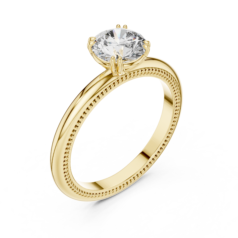 Ladies Ring LR-0016@7 - Yellow Gold - Image