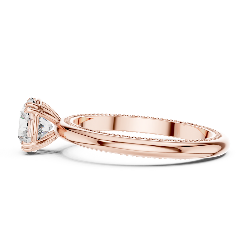 Ladies Ring LR-0016@7 - Rose Gold - Image