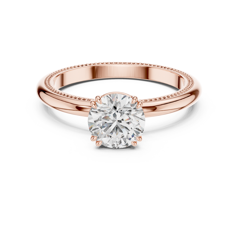 Ladies Ring LR-0016@7 - Rose Gold - Image