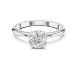Ladies Ring LR-0016@7 - White Gold - Image