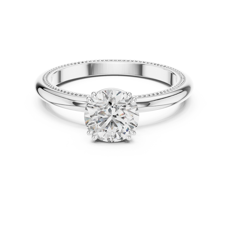 Ladies Ring LR-0016@7 - White Gold - Image