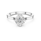 Ladies Ring LR-0018@7 - White Gold - Image