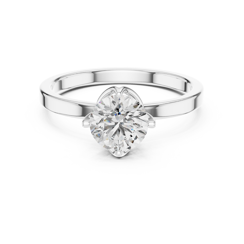 Ladies Ring LR-0018@7 - White Gold - Image