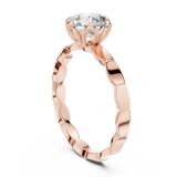 Ladies Ring LR-0019@7 - Rose Gold - Image