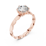 Ladies Ring LR-0019@7 - Rose Gold - Image