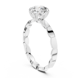 Ladies Ring LR-0019@7 - White Gold - Image