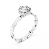 Ladies Ring LR-0019@7 - White Gold - Image