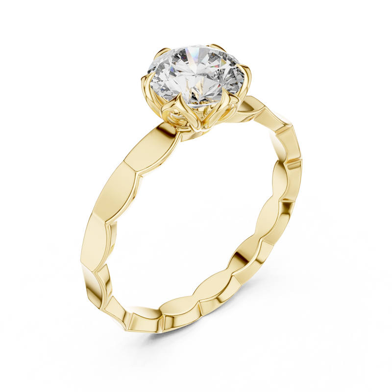 Ladies Ring LR-0019@7 - Yellow Gold - Image