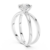 Ladies Ring LR-0021 - White Gold - Image